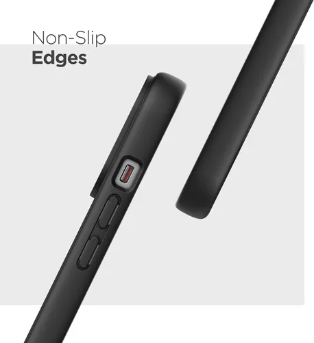 Miniatura 9 de Encased Funda para cinturón diseñada para iPhone 13 PRO MAX funda transparente con clip de funda (funda transparente con soporte para teléfono)