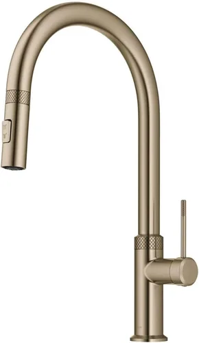 Miniatura 24 de Kraus Oletto KSF-2830BB - Pulverizador desplegable de una sola manija para grifos de cocina con sensor sin contacto en latón cepillado Bronce