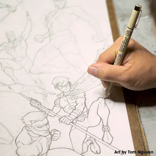 Miniatura 4 de Sakura Pigma, juego de pluma de tinta Micron en blíster