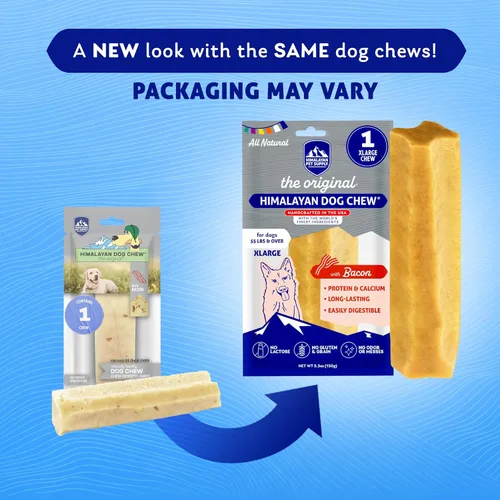 Miniatura 8 de Himalayan Dog Chew - Masticables de queso de yak para perros - 100% naturales, sin gluten, lactosa o cereales, ricos en proteínas, con trocitos