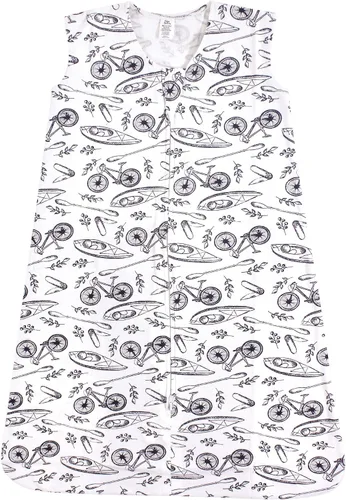 Miniatura 8 de Yoga Sprout Saco de dormir unisex de algodón para bebé, sin mangas, saco de dormir, manta