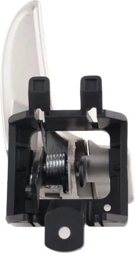 Miniatura 5 de Para Buick Rendezvous 2002-2007 Manija de puerta interior delantera o trasera, lado del conductor gris Con botón de bloqueo de puerta
