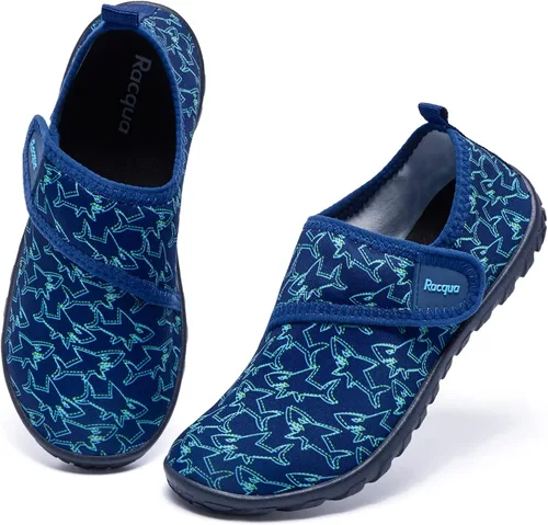Racqua Zapatos acuáticos para niños y niñas, de secado rápido, para natación, deportes, piscina, zapatos acuáticos (niños pequeñosniños grandes)