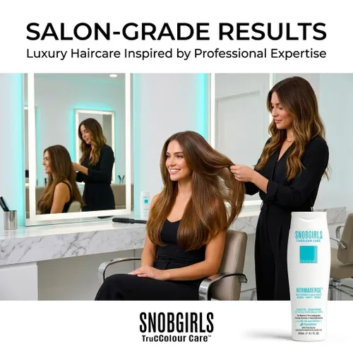 Miniatura 6 de SNOB GIRLS Champú biotina para cabello fino y adelgazante, voluminizador, fortalecimiento y densidad, fórmula vegana con aceite de argán, NORMADENSE