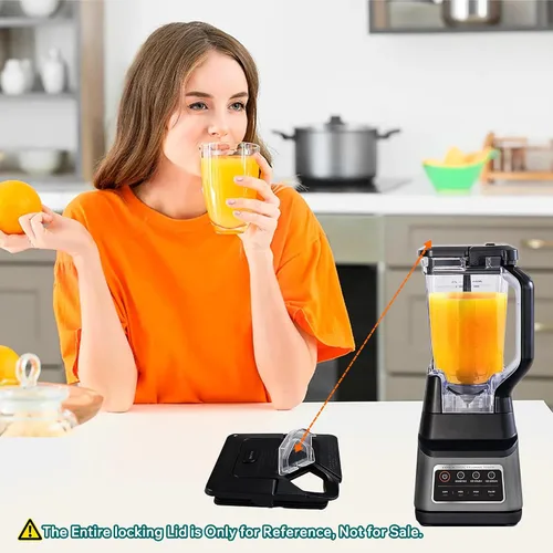 Miniatura 7 de Cubierta de boquilla de repuesto compatible con tapa de licuadora Ninja de 72 onzas, tapa de tapa para jarra Ninja Blender Pitcher parte superior