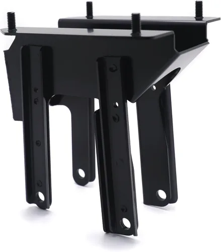 Miniatura 10 de Soportes de soporte de carenado delantero y organizador de radio compatibles con Harle H-D Road Glide 98-13 Ambos montajes