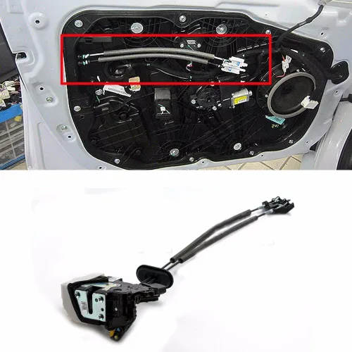 HYUNDAI Actuador delantero del pestillo de la cerradura de la puerta de la LH para las piezas del OEM de Kia 2011-2013 Optima K5