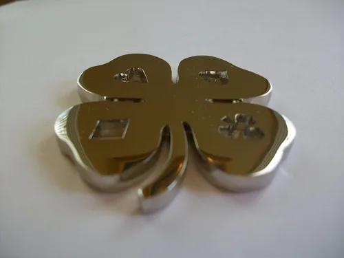 Miniatura 2 de Cuatro hojas trébol Poker Peso (Plata)
