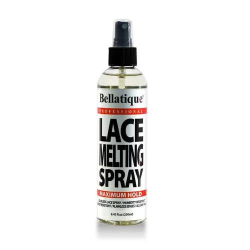 Miniatura 7 de Bellatique Spray de fusión de encaje (3.38 onzas), sujeción máxima. Bordes impecables, rápido y fácil, secado rápido, resistente a la humedad