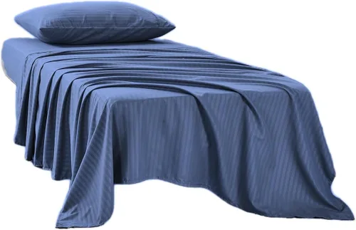 Miniatura 33 de Kingnex Sábanas a rayas para sofá cama de 36 x 72 pulgadas, tamaño individual para sofá cama, microfibra suave de doble cepillado 1800, 3 piezas