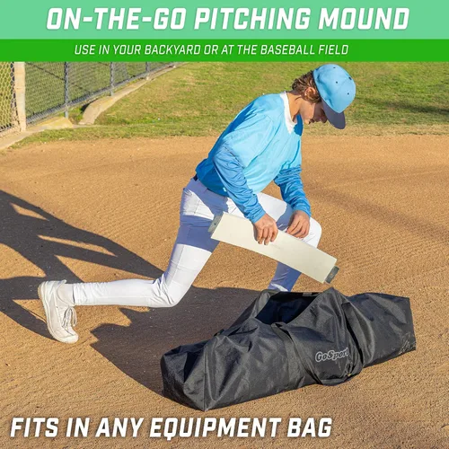 Miniatura 4 de GoSports Baseball & Softball Pitching Mound Rubber - 24" and 18" Sizes