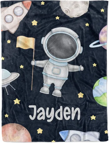 Miniatura 11 de Arteaga Mantas de bebé personalizadas para niños, manta de bebé de vehículos de construcción personalizada, 100% poliéster, edredón, azul, 30 x 40