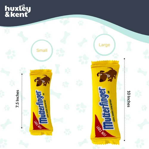 Miniatura 6 de Huxley & Kent Juguete Divertido para Perros con Chirriador – Juguetes de Felpa Power Plush con Sonido para Perros Pequeños, Medianos y Grandes