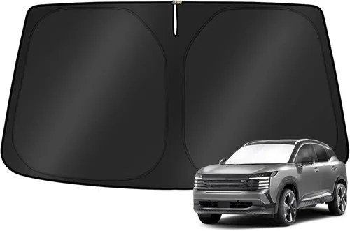 Miniatura 28 de KUST - Parasol para parabrisas para Cadillac XT4 2019-2025, accesorio plegable para ventana, protector de visera solar que bloquea los rayos UV