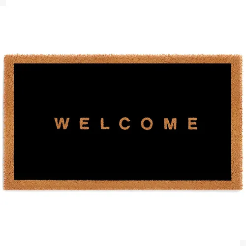 Miniatura 11 de THEODORE MAGNUS Felpudo para Puerta - Felpudo de Bienvenida para Puerta Principal con Parte Posterior Antideslizante - Felpudo de Fibra de Coco