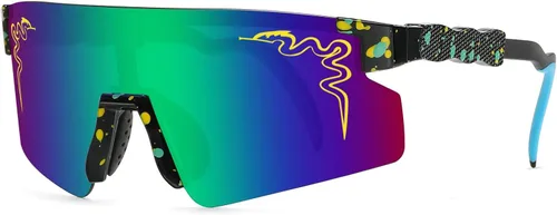 Gafas de sol de ciclismo UV400 al aire libre para hombres, mujeres, adultos, jóvenes, niños y niñas, béisbol y softbol Da12