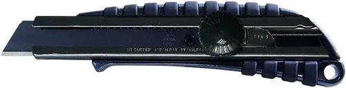 Miniatura 18 de NT Cutter - Cuchillo multiusos de agarre de aluminio fundido a presión de serie Premium Evolution PMG con bloqueo automático, hoja negra extra