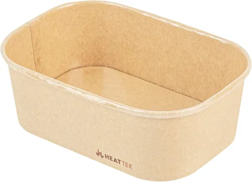 Miniatura 15 de Restaurantware Recipiente para llevar para microondas, 25 unidades, 16.9 onzas, caja de alimentos apta para horno, diseño resistente Kraft