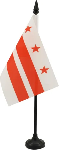 Miniatura 57 de Bandera de mesa de Colorado de 4 x 6 pulgadas, bandera de escritorio del estado de Colorado de EE. UU., 5.9 x 3.9 in, palo y base de plástico negro