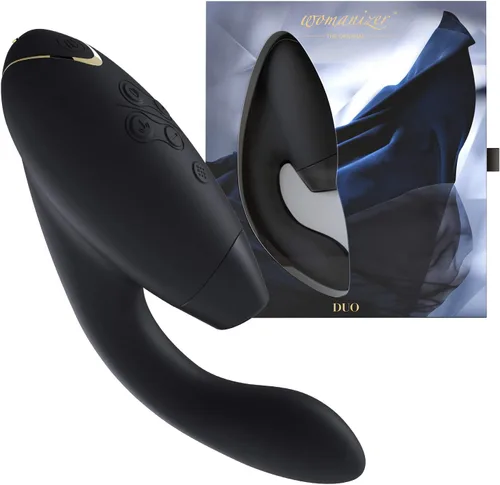 Miniatura 7 de Womanizer Duo 1 Vibrador de succión de clítoris para mujeres Juguete sexual para adultos con succión vibratoria Estimulador de clítoris y punto