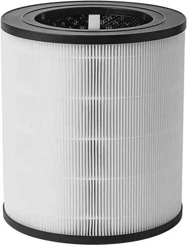 WiseHEPA Filtro de repuesto de carbono compatible con purificador de aire WS360A, 9.33 pulgadas de largo x 9.33 pulgadas de ancho x 10.39 pulgadas