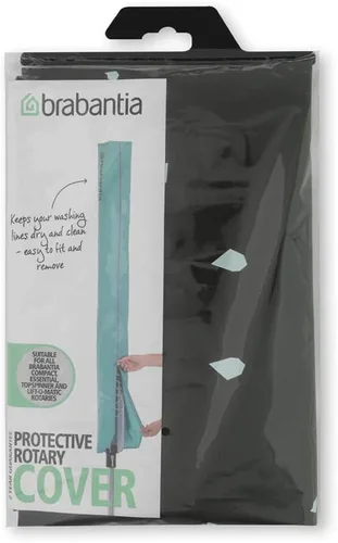 Brabantia - Funda para tendedero de ropa - Material resistente a la intemperie - Cierre de cremallera - Exterior - Protección de rejilla - Speckle -