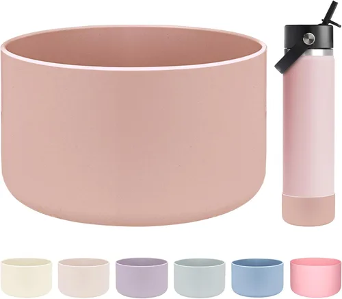 Miniatura 32 de HEYSKAY Funda protectora de silicona para botella de agua Hydro Flask y compatible con Stanley Tumbler, Yeti, Simple Modern, accesorios para Mezcla