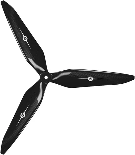 Master Airscrew 3X Power Series 10x9 Hélice de 3 palas - Negro - Normal/Tractor/CCW - Cinelifter, Heavylifter, clase X, clase bestia, carreras de