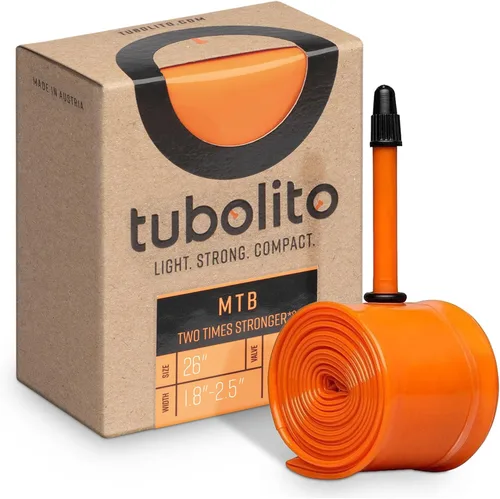Tubolito Tubo-MTB 27.5 y 27.5 pulgadas/29 pulgadas x 1.8-2.5 pulgadas, tubo de válvula Presta de 1.654 in | Ligero, fuerte y compacto | Protección