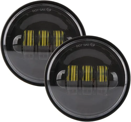 Miniatura 6 de XPCTD Luces LED de paso de 4.5 pulgadas 4-1/2 conducción antiniebla luces auxiliares para Electra Glide Road King Ultra Classic 2005 2006 2007 2008
