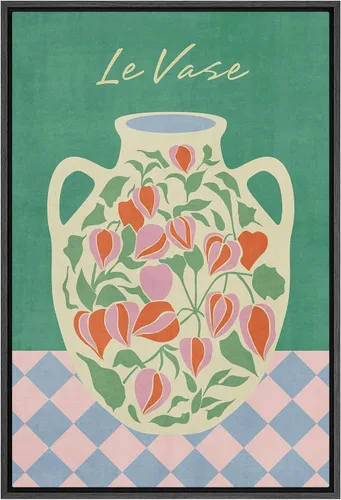 Miniatura 53 de SIGNFORD Lienzo impreso para pared, acuarela, floral, retro, abstracto, naturaleza, desierto, ilustraciones florales botánicas, arte moderno