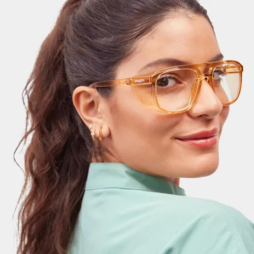 Miniatura 4 de Stoggles Aviator Z87.1 - Gafas de seguridad certificadas, luz azul, lente de bloqueo UV, escudo superior y lateral, antivaho y elegantes
