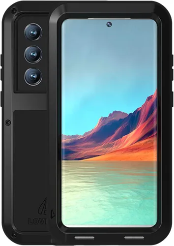 Miniatura 9 de LOVE MEI Funda militar resistente para Samsung Galaxy S22 Ultra, sin protector de pantalla de vidrio templado, a prueba de golpes, a prueba de Verde
