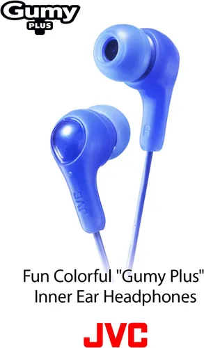 Miniatura 2 de JVC Gumy - Auriculares intraurales para oído, sonido potente, ajuste cómodo y seguro, piezas de silicona para los oídos, color negro, pequeño