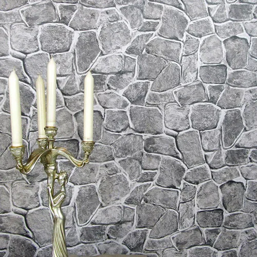 Miniatura 9 de SimpleLife4U, papel decorativo, papel de contacto, de vinilo, revestimiento para paredes de living, estantes, adhesivo, color gris roca, 17.7