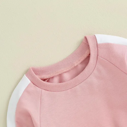 Miniatura 4 de Fernvia Ropa para bebé niña de 3, 6, 9, 12, 18 y 24 meses, conjuntos de sudadera de manga larga + pantalones