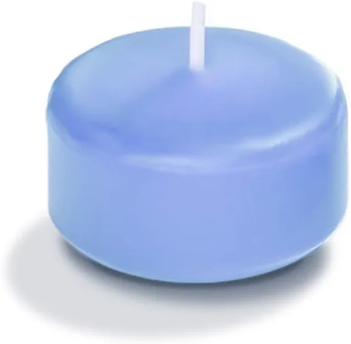 Miniatura 90 de yummi Caja de 18 velas flotantes color rojo rubí de 3 pulgadas