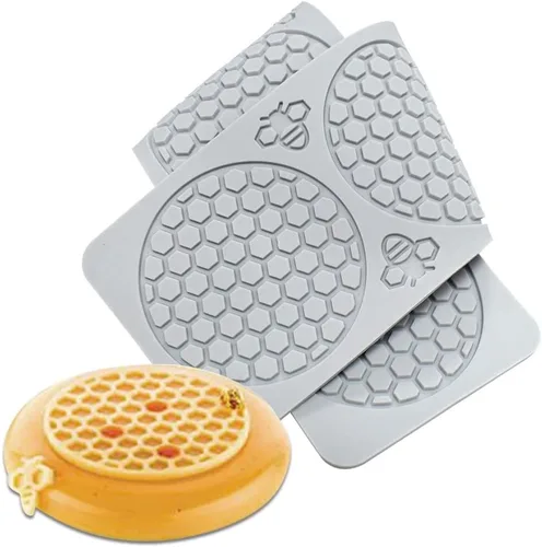 Miniatura 16 de Molde de silicona con forma de langosta y encaje para chocolate y dulces, molde 3D hueco con forma de espina de pescado para dulces, decoraciones