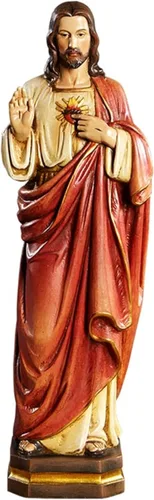 Miniatura 3 de Estatua de la Sagrada Familia de Val Gardena de 12