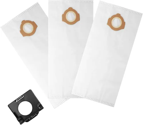 49-90-2016 Bolsas de polvo de forro polar compatibles con aspiradora Milwauke 0960-20 en húmedo/seco y aspiradoras inalámbricas Milwauke 0970-20