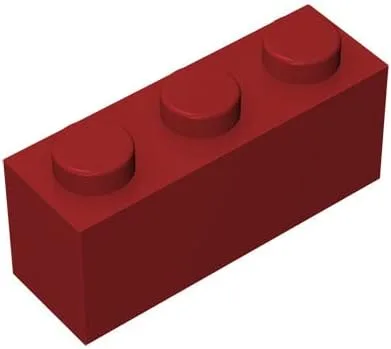 Miniatura 2 de Ladrillo de construcción clásico a granel de 1 x 3, 100 piezas, compatible con piezas y piezas de Lego 3622, juego creativo - 100% compatible