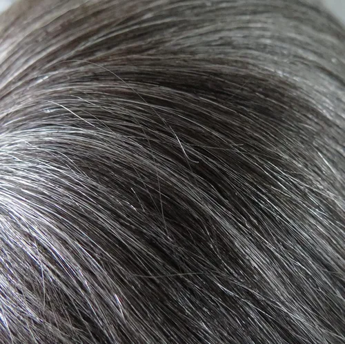 Miniatura 15 de Unidad de reemplazo de cabello súper natural para hombre, cabello sedoso, tupé, inyección de cabello humano real, pelo liso natural, peluca #1B