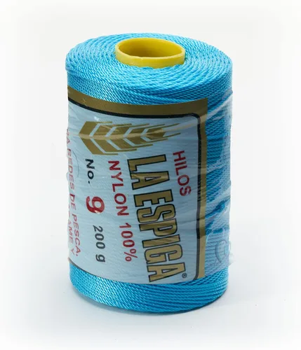 Miniatura 20 de N° 9 - 100% Cordón de Hilo de Nylon Omega para Tejer y Crochet - 01 Blanco