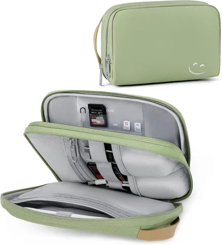 Miniatura 11 de Travelkin - Organizador de cables de viaje, organizador electrónico, bolsa organizadora de cables para cables, cargadores de teléfono, tarjeta SD
