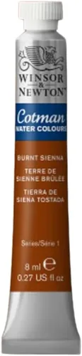 Miniatura 22 de Acuarela Cotman, tubo de 0.27 oz, color carmesí alizarina Gris de Payne