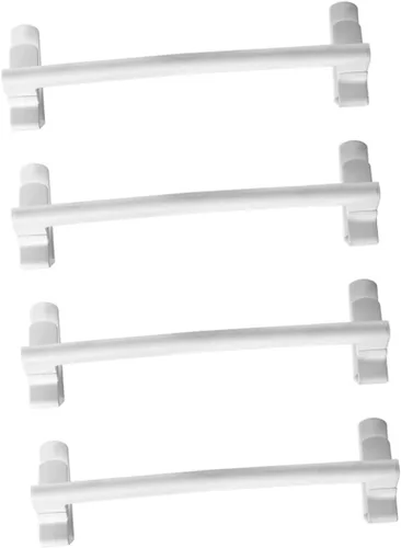 4 ganchos de puerta para colgar toallas para colgar en la pared, toallero para cocina, paños de cocina, toallero, toallero para baño, toallero para