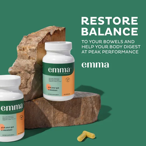 Miniatura 3 de Emma Paquete de limpieza para la salud intestinal y eliminación – Paquete completo de desintoxicación digestiva para hinchazón, metabolismo y apoyo