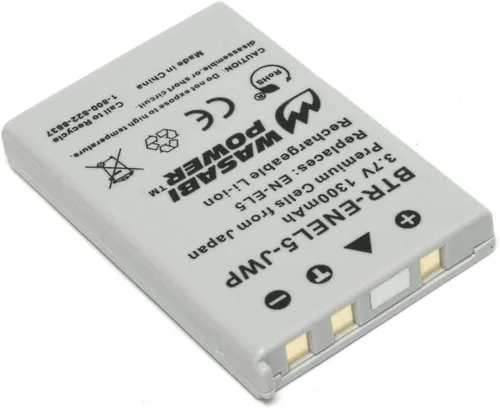 Miniatura 2 de Wasabi Power Batería para Nikon EN-EL5 y Nikon Coolpix 3700, 4200, 5200, 5900, 7900, P3, P4, P80, P90, P100, P500, P510, P520, P530, P5000, P5100