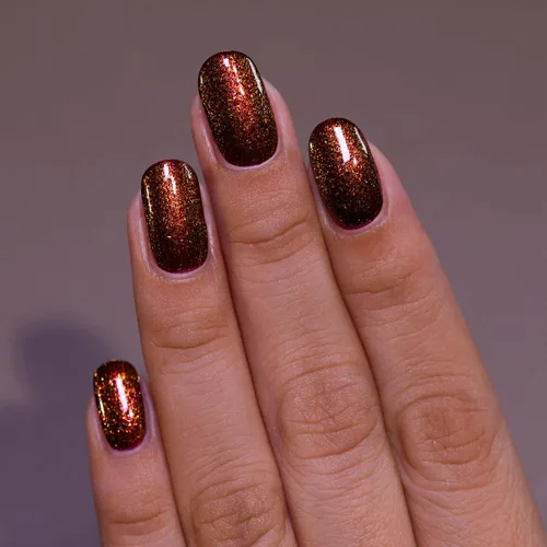 Miniatura 5 de ILNP Autumn - Esmalte de uñas brillante marrón cálido