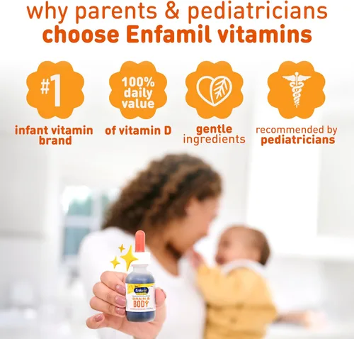 Miniatura 3 de Enfamil Poly-Vi-Sol con Hierro Gotas de Suplemento Multivitamínico para Bebés y Niños Pequeños, Frasco con Gotero de 50 mL (el Paquete Puede Variar)